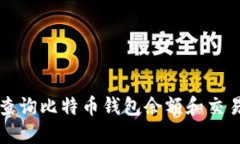 如何查询比特币钱包余额