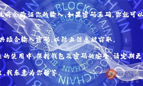 在输入比特币钱包密码时，通常需要遵循以下步骤，确保安全和准确：

1. 访问你的比特币钱包
首先，打开你的比特币钱包应用程序或网站。大部分比特币钱包都会有一个明显的登录界面，通常是一个输入框供你输入密码。

2. 输入密码
在相应的输入框中，细心输入你的钱包密码。请注意，不同的钱包对密码输入有不同的要求，有些钱包可能会要求你使用特殊字符，数字和字母的组合。

3. 确认输入
输入完毕后，检查一下你的密码。确保没有输入错误，因为比特币钱包密码是区分大小写的。任何一个小错误都会导致无法成功登录。

4. 点击登录或确认
一旦你确认密码无误，点击“登录”或“确认”按钮。系统将会验证你的输入，如果密码正确，你就可以成功进入你的比特币钱包。

5. 注意安全
在输入密码时，确保你处于安全的环境中，避免在公共场合输入密码，以防止信息被窃取。

以上是比特币钱包密码输入的一些基本步骤。在未来的使用中，保持钱包及密码的安全，请定期更换密码，并使用强密码策略。

如果你还有其他关于比特币钱包的具体问题，请提出，我乐意为你解答。